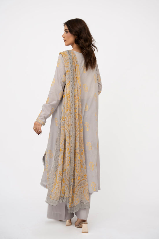 PRINTED & EMBROIDERED LAWN 3 PCS (UNSTITCHED)