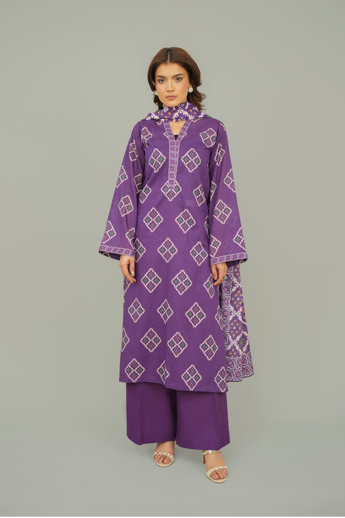 PRINTED LAWN 2 PCS (UNSTITCHED)