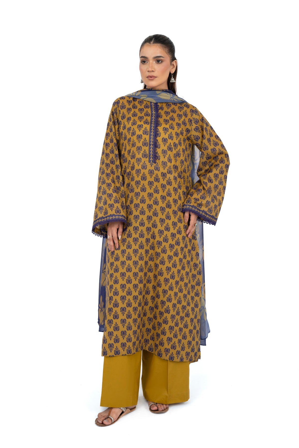 PRINTED LAWN 3 PCS (UNSTITCHED)