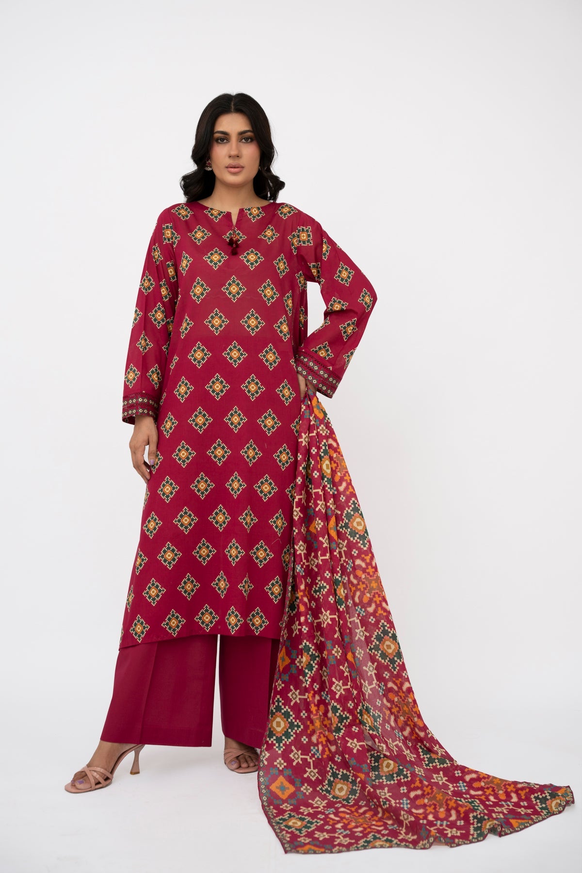 PRINTED LAWN 3 PCS (UNSTITCHED)