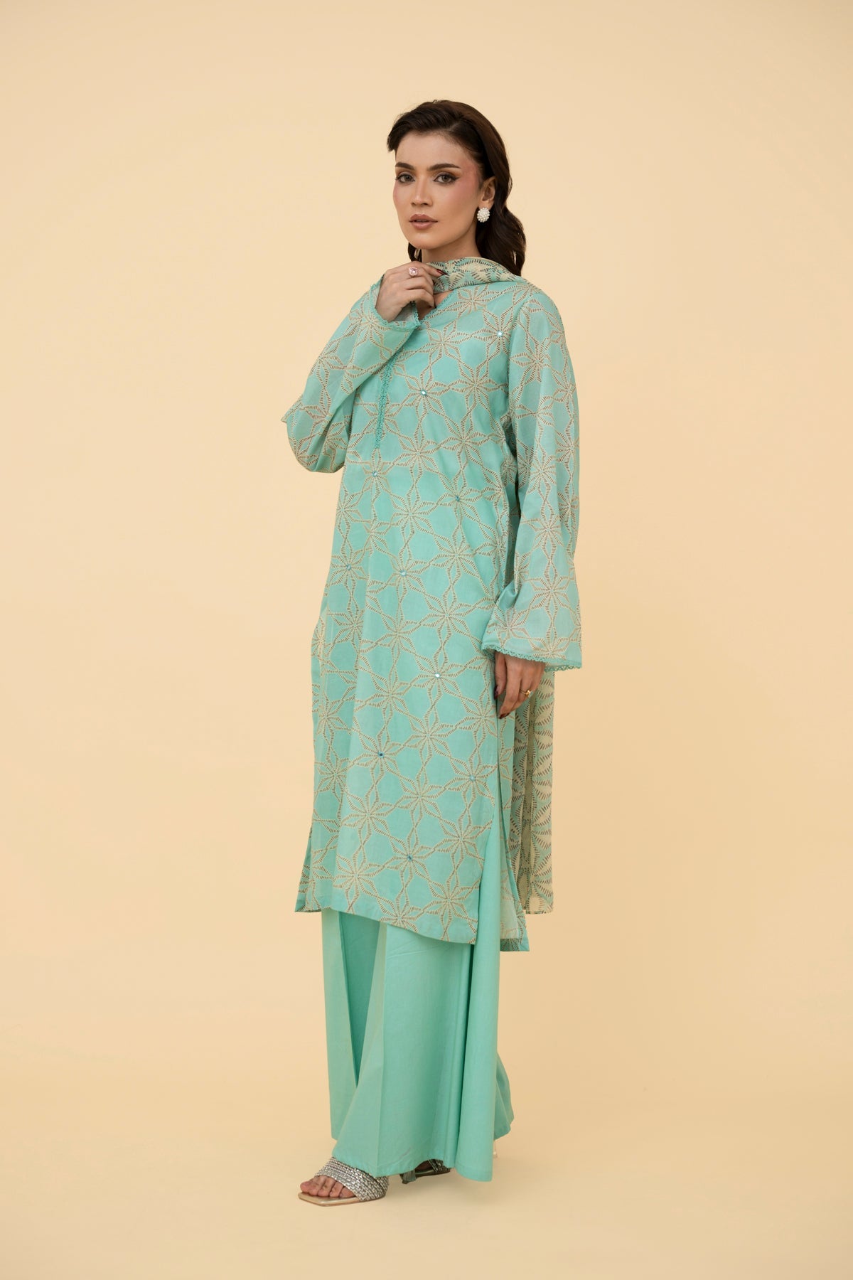 PRINTED & EMBELISHED LAWN 2 PCS (UNSTITCHED)