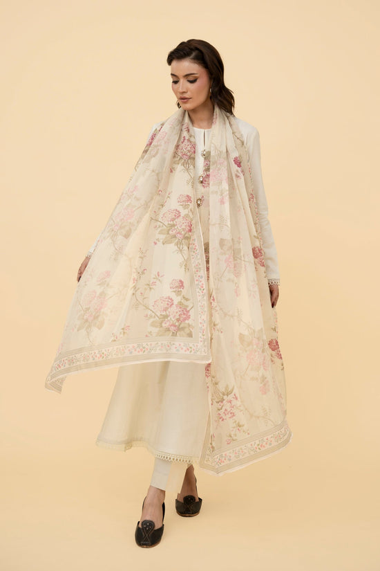 PRINTED INDAIN SILK 1 PCS (STITCHED)