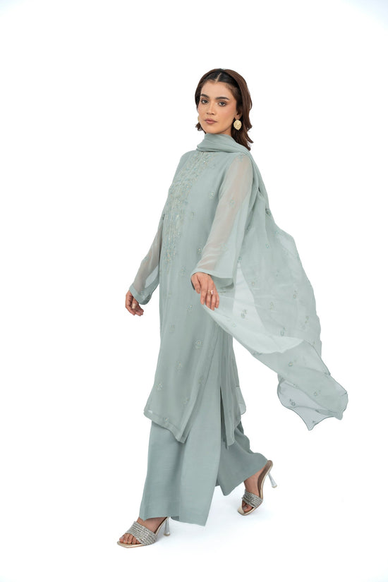 PRET EMBROIDERED & EMBELISHED CHIFFON 3 PCS