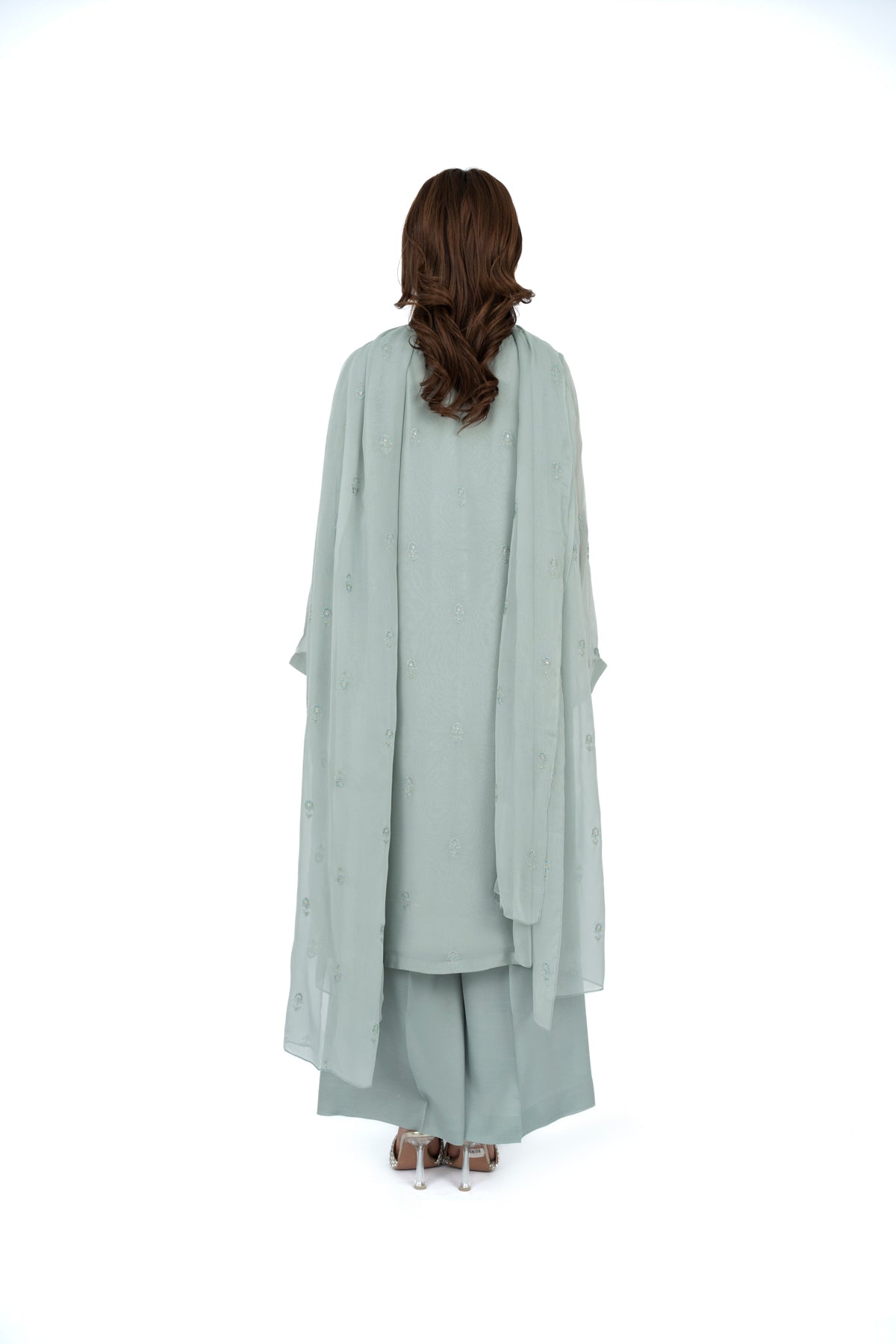 PRET EMBROIDERED & EMBELISHED CHIFFON 3 PCS