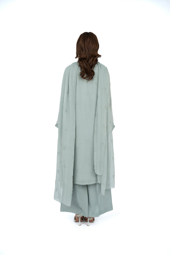 PRET EMBROIDERED & EMBELISHED CHIFFON 3 PCS