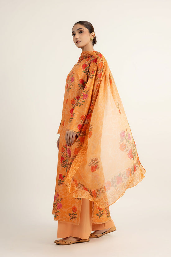 PRINTED CAMBRIC 3 PCS (UNSTITCHED)