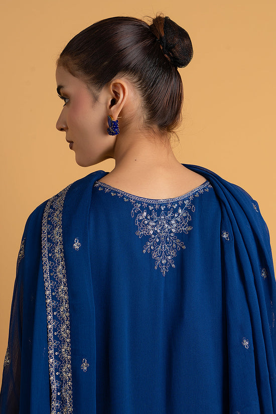 PRET EMBROIDERED & EMBELISHED CHIFFON 3 PCS