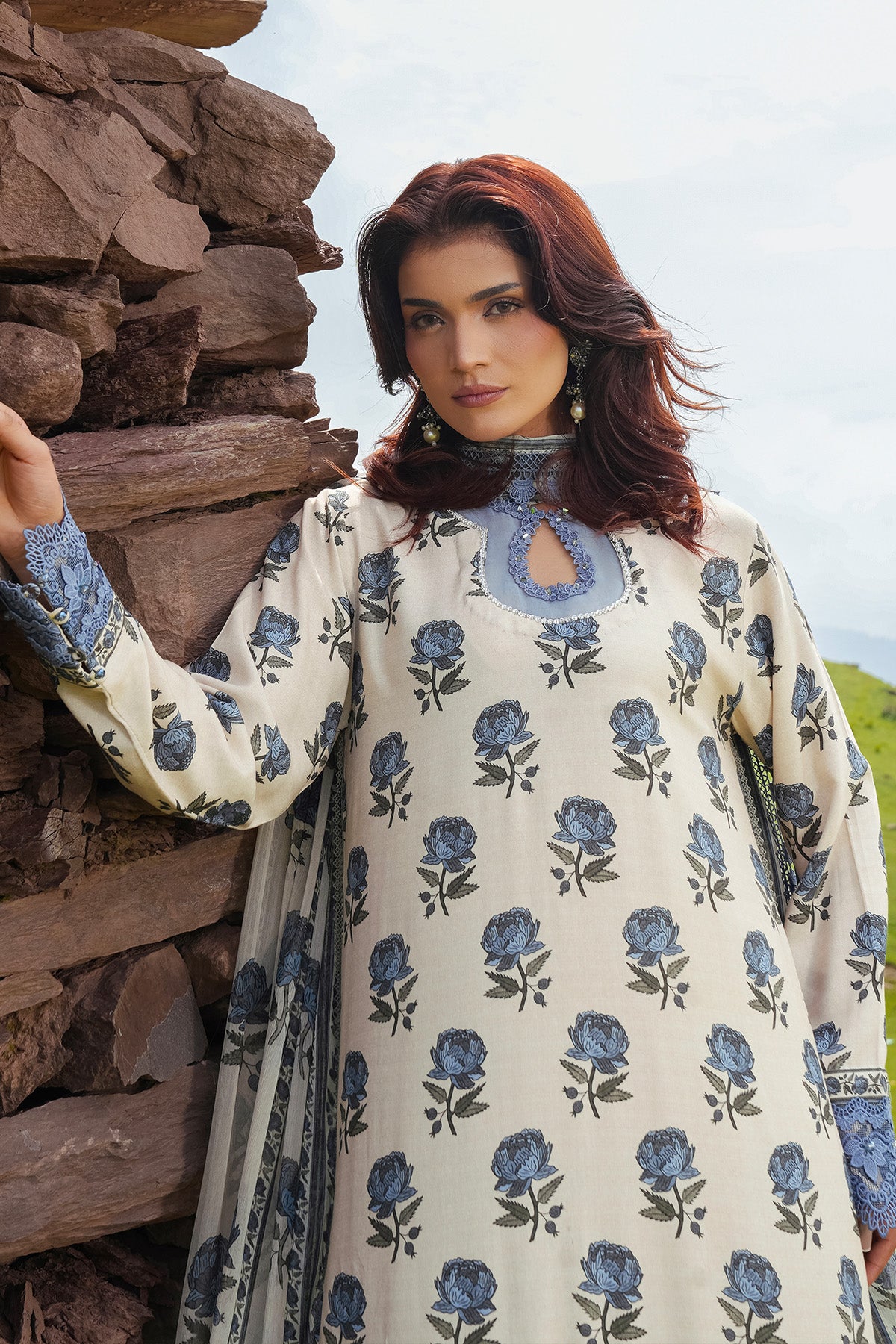 PRINTED MARINA 3 PCS (UNSTITCHED)