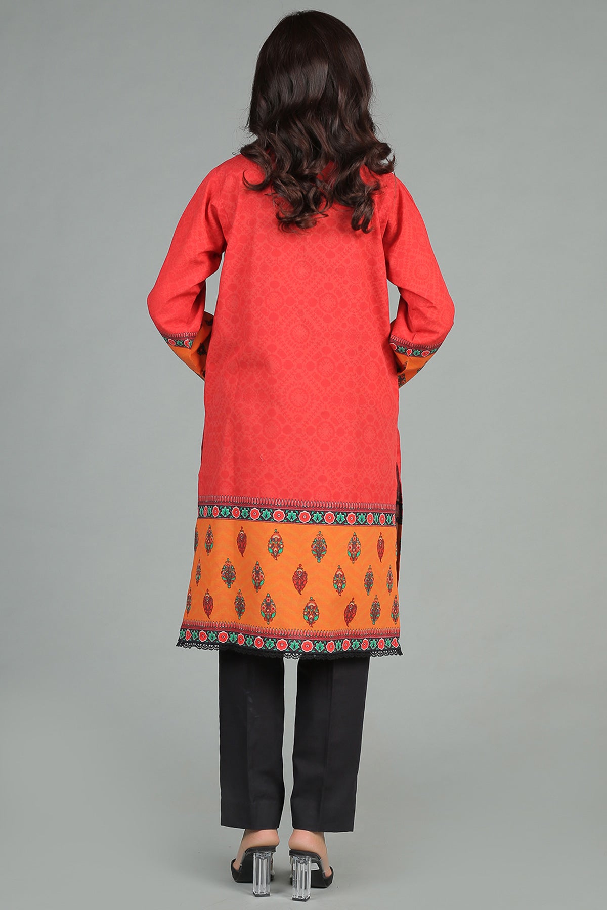 PRET PRINTED KHADDAR 2 PCS