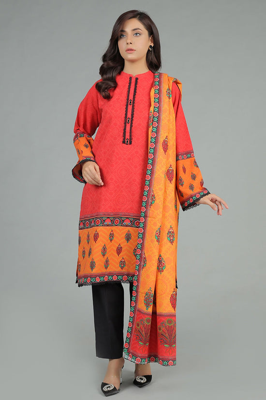PRET PRINTED KHADDAR 2 PCS