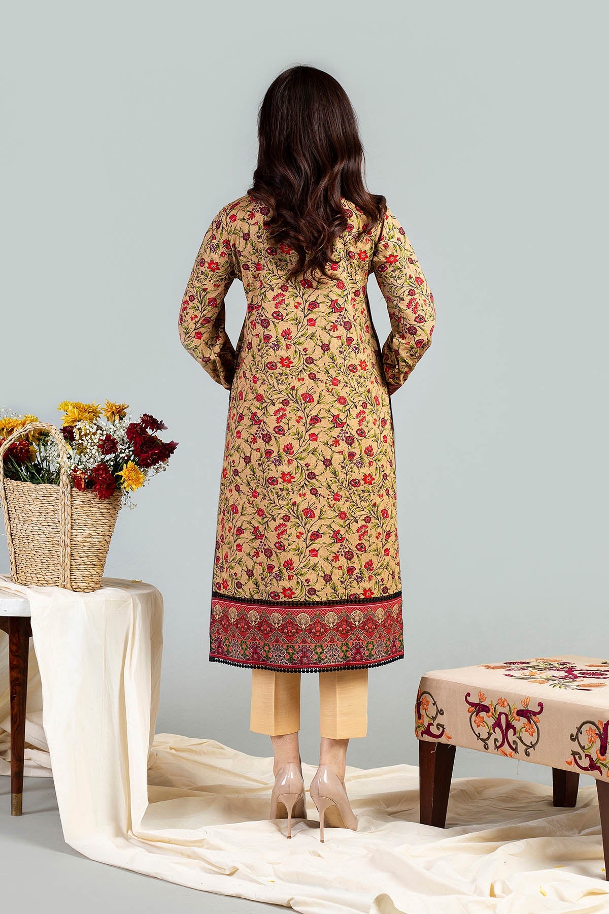 PRINTED KHADDAR 3 PCS