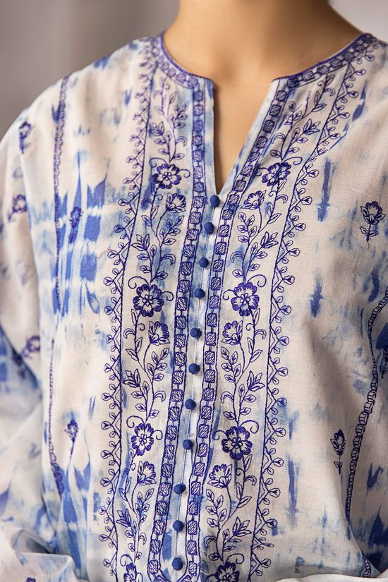PRET PRINTED & EMBROIDERED LAWN 2 PCS