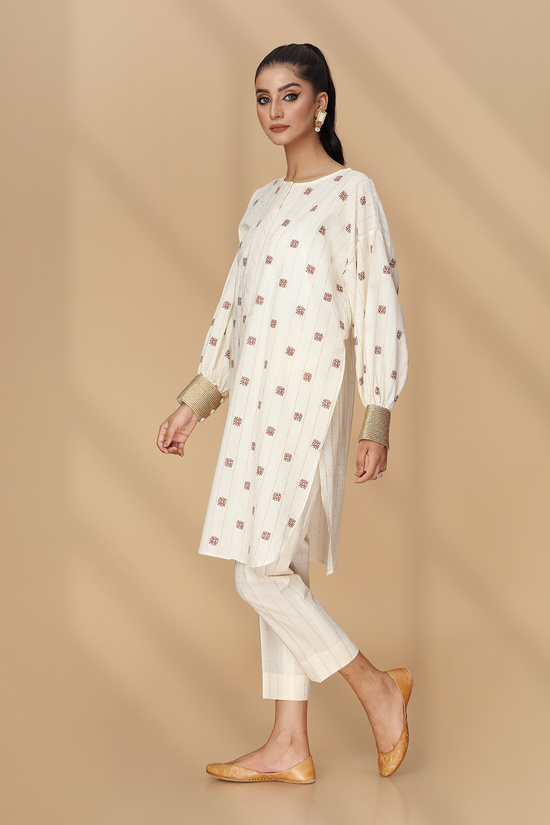 PRET BLOCK PRINTED COTTON JACQUARD 1 PCS