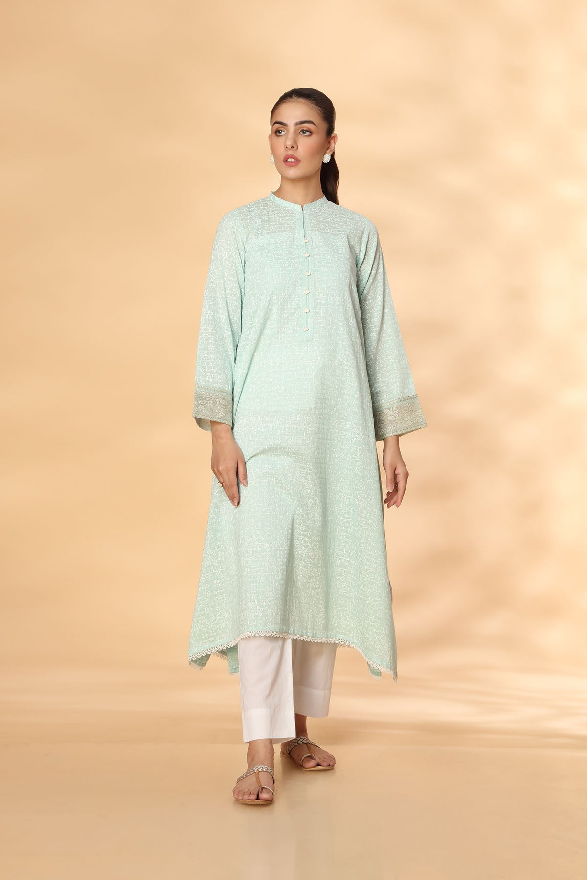 PRET PRINTED COTTON JACQUARD 1 PCS
