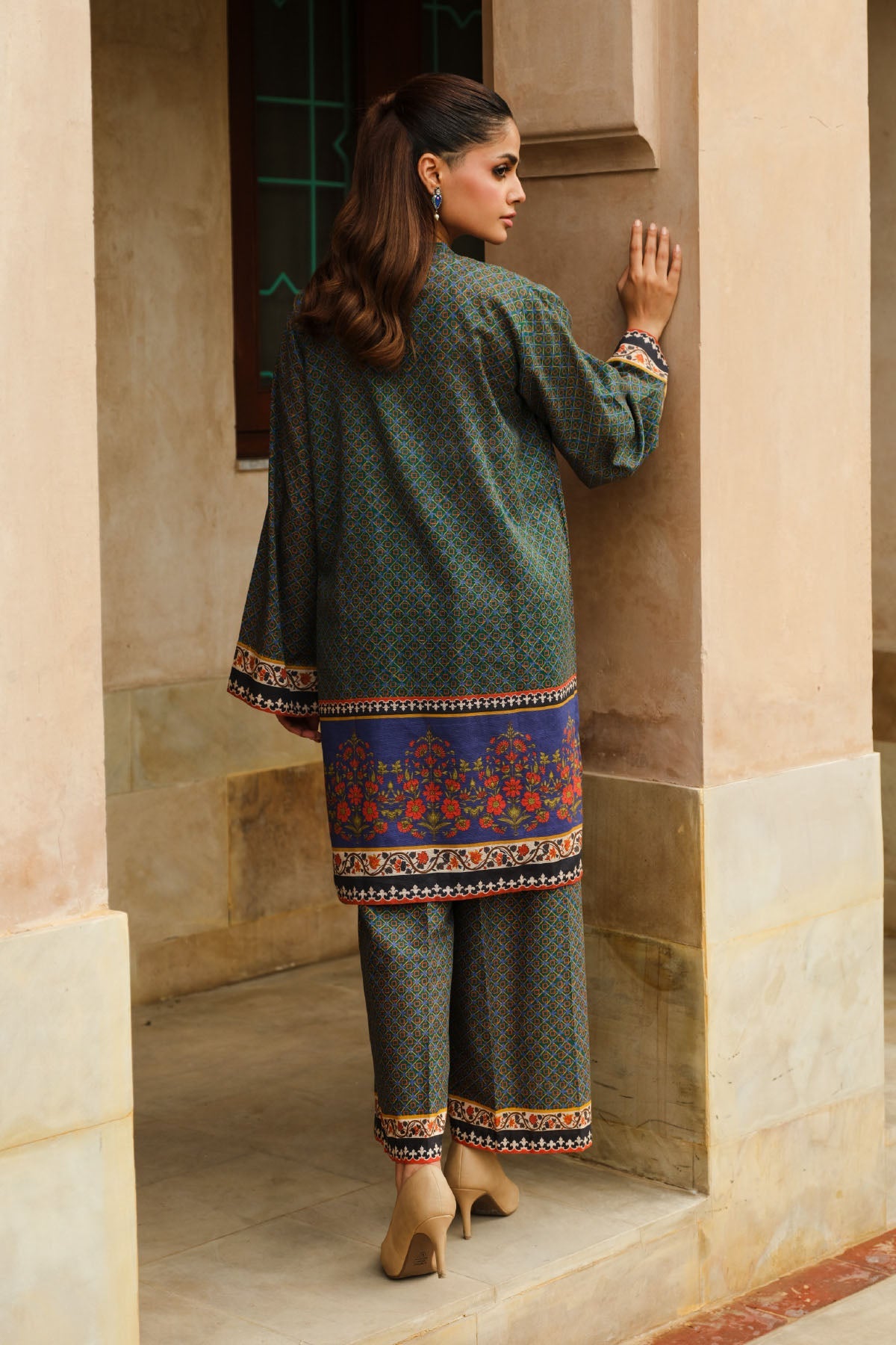 PRET PRINTED SLUB KHADDAR