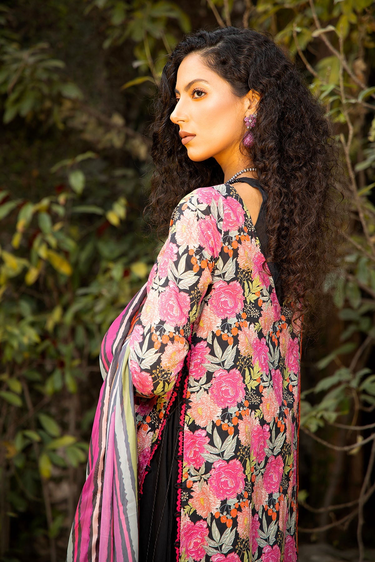Printed Mid Silk Dupatta