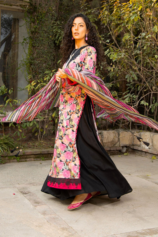 Printed Mid Silk Dupatta