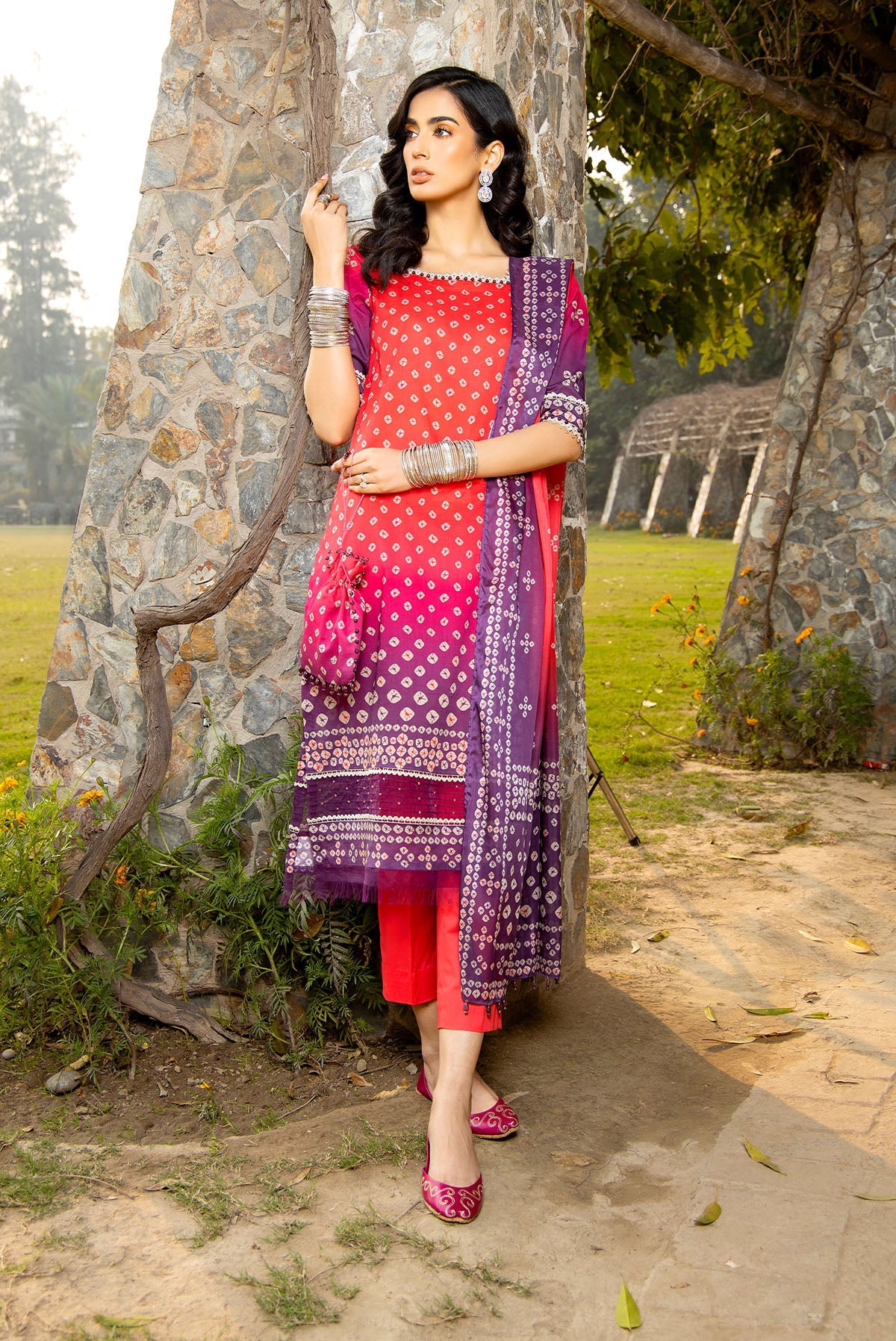 Printed Mid Silk Dupatta