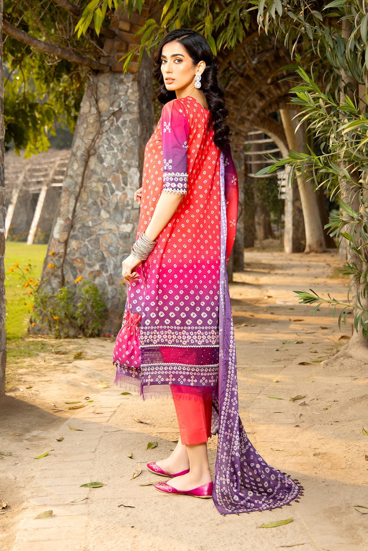 Printed Mid Silk Dupatta