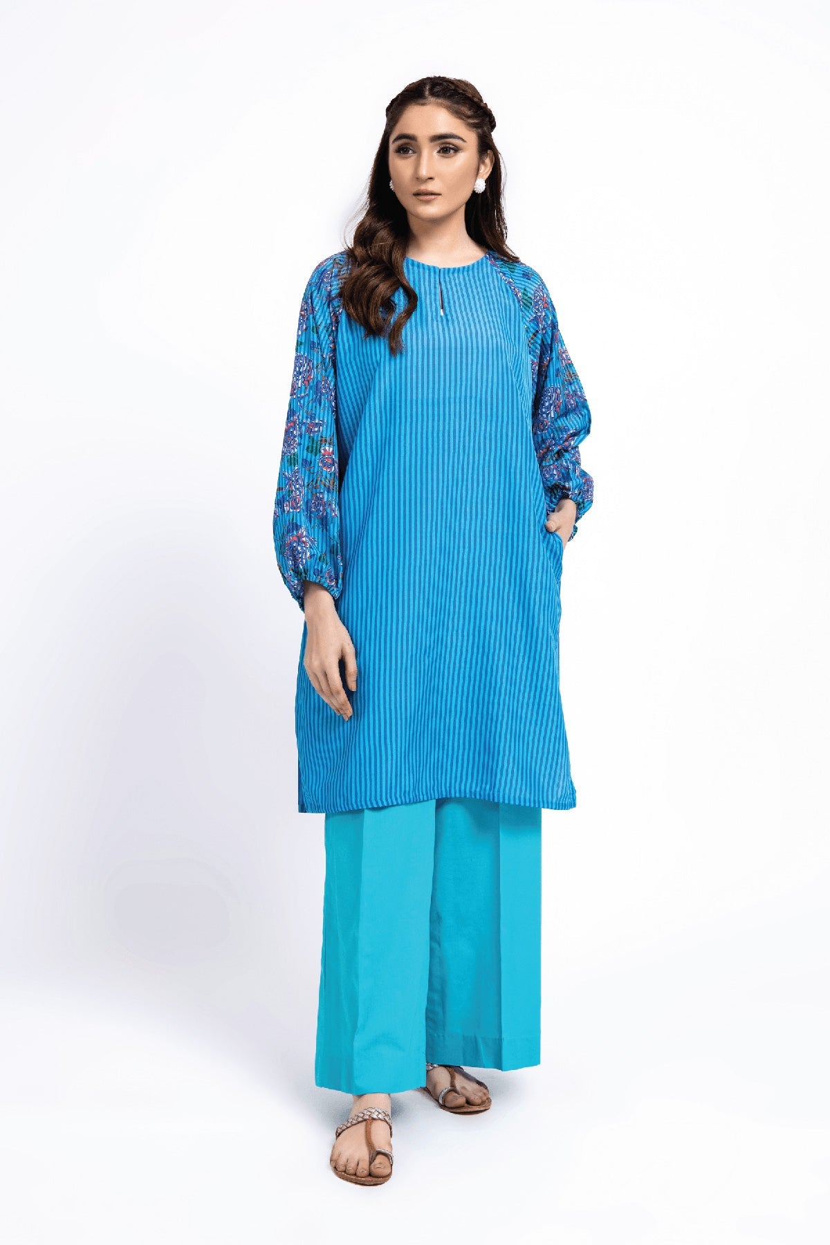 PRET  PRINTED POLY LAWN 2 PCS