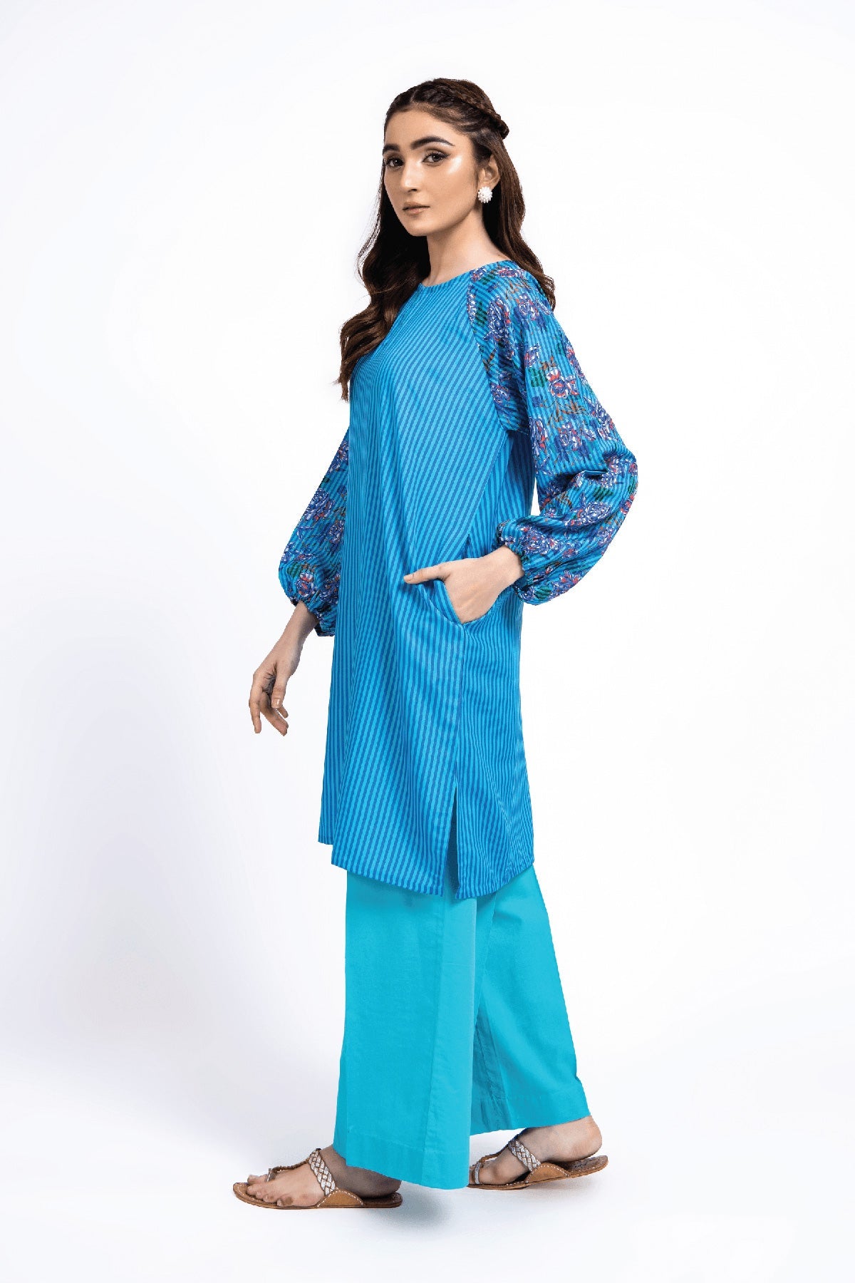 PRET  PRINTED POLY LAWN 2 PCS