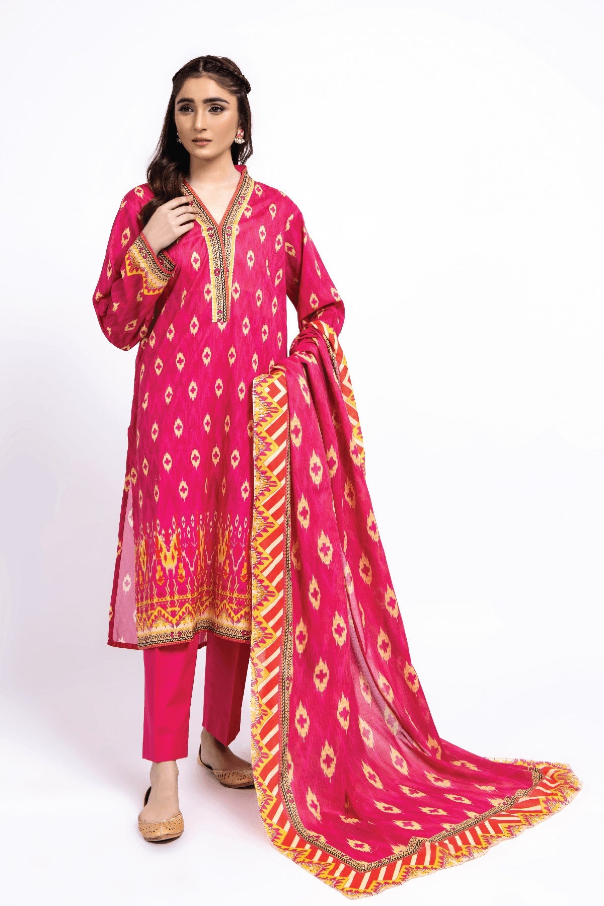 PRET  PRINTED LAWN 3 PCS