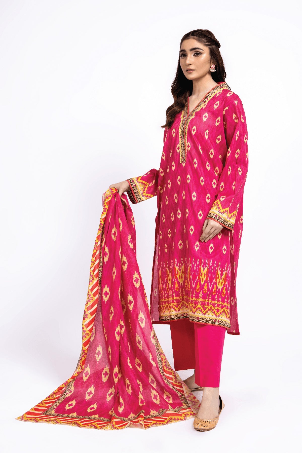 PRET  PRINTED LAWN 3 PCS