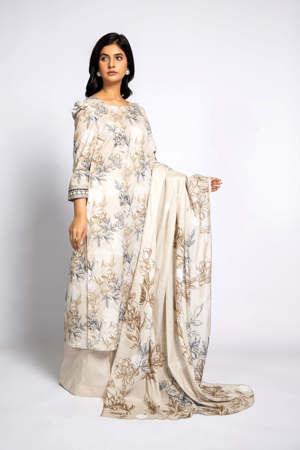 PRINTED LAWN 3 PCS (UNSTITCHED)