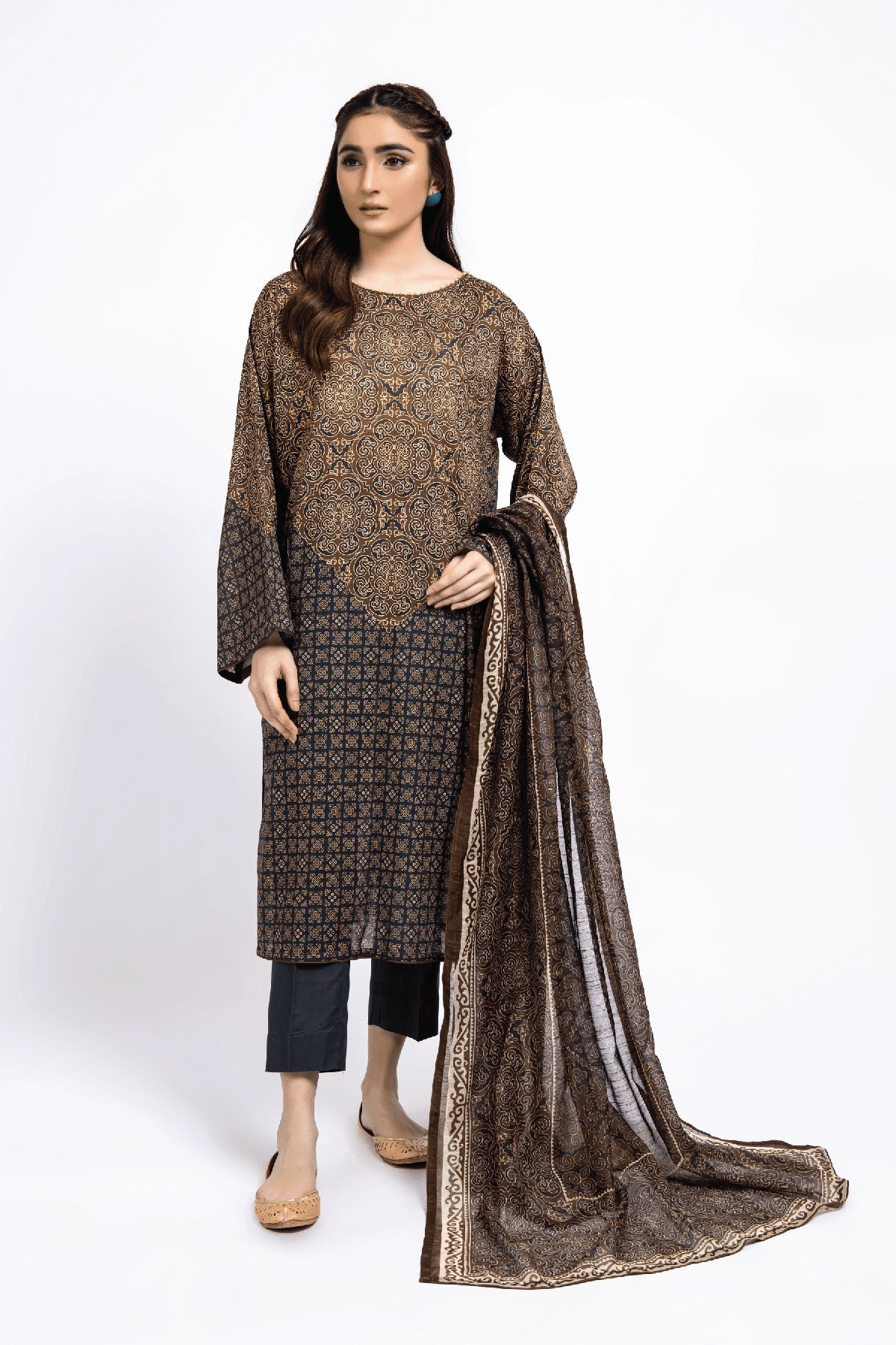 PRINTED LAWN 3 PCS (UNSTITCHED)