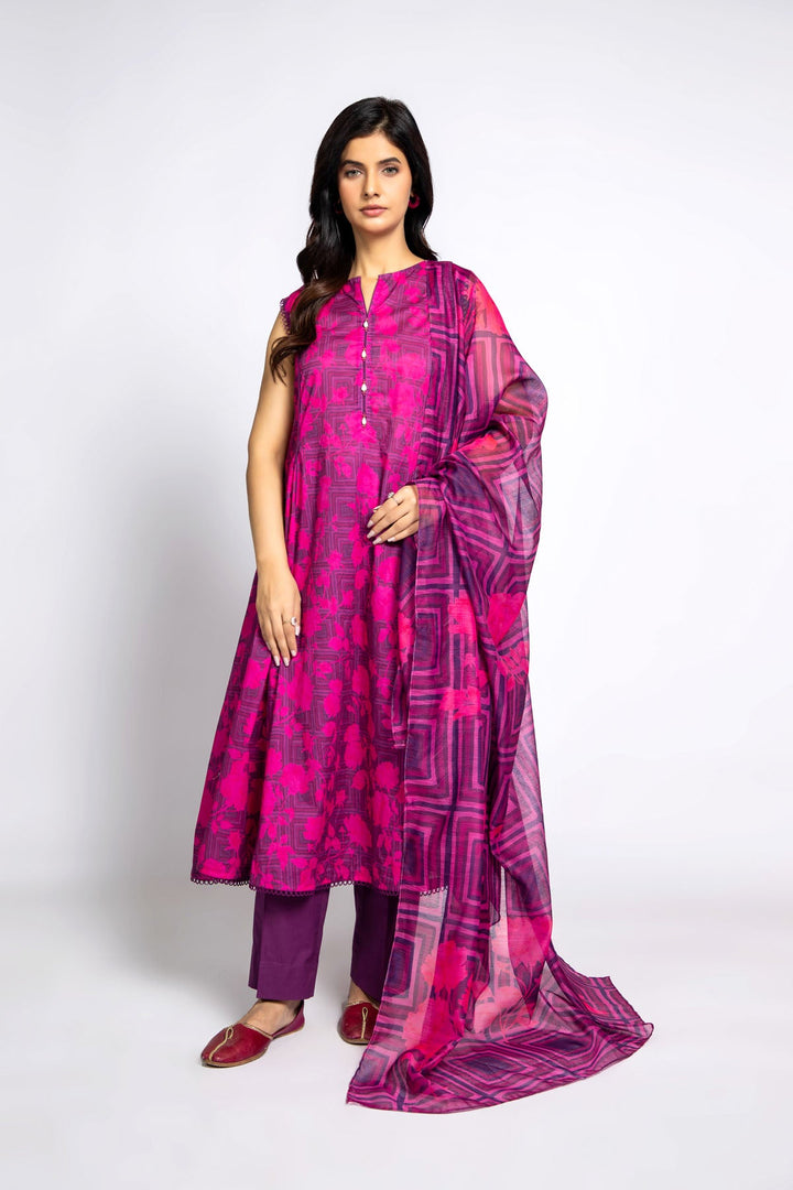 PRINTED LAWN 3 PCS (UNSTITCHED)