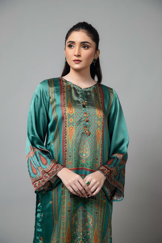 PRET PRINTED SHAMOZ SILK 1 PCS