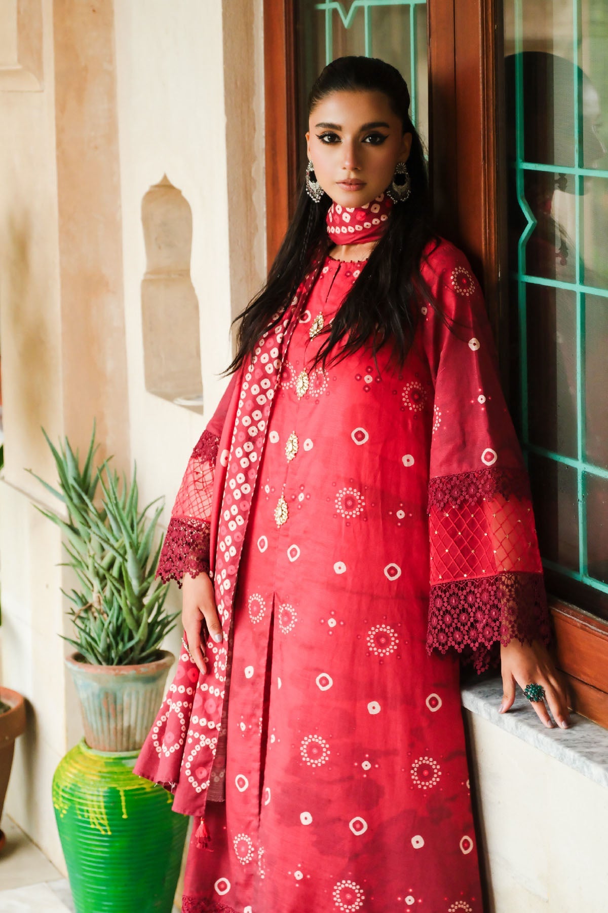 PRINTED SLUB KHADDAR 3 PCS (UNSTITCHED)