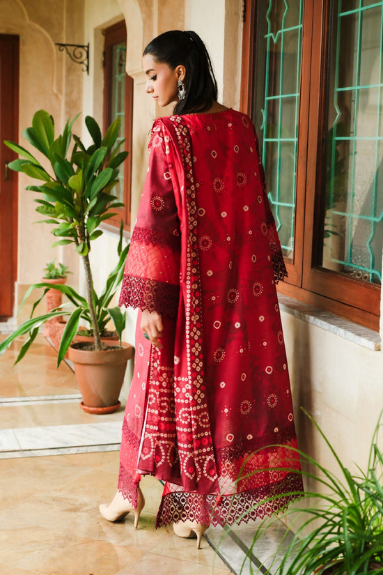 PRINTED SLUB KHADDAR 3 PCS (UNSTITCHED)