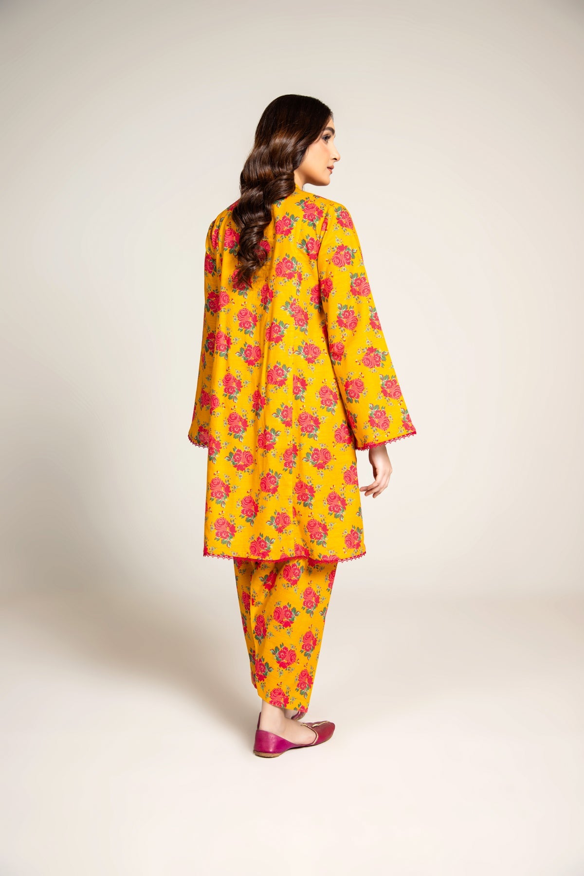 PRINTED SLUB KHADDAR 2 PCS (UNSTITCHED)