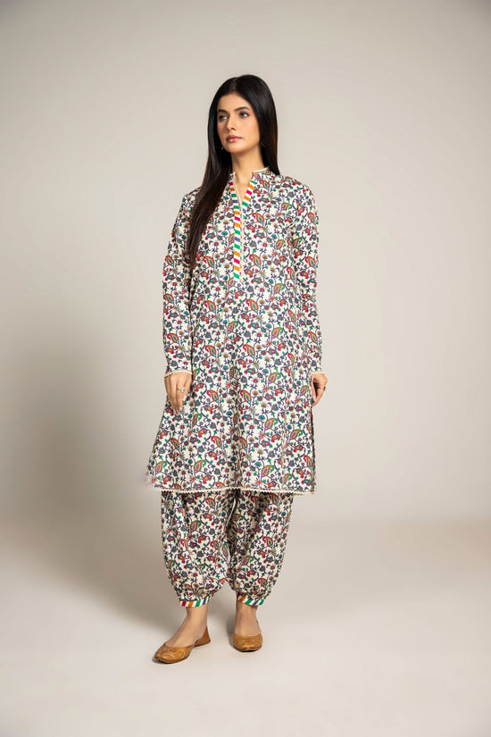 PRINTED SLUB KHADDAR 1 PCS (UNSTITCHED)