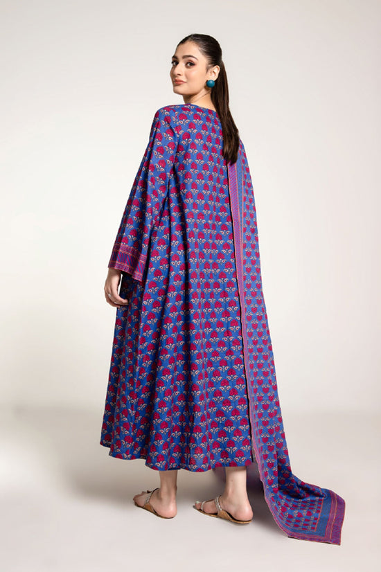 PRINTED SLUB KHADDAR 3 PCS (UNSTITCHED)