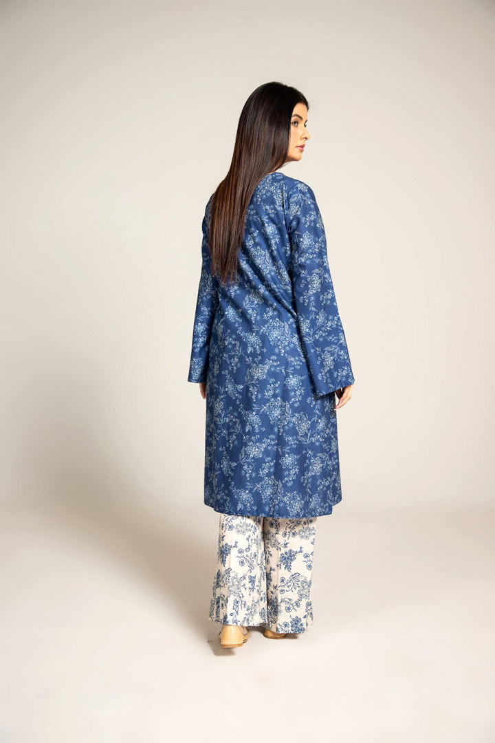 PRET PRINTED SLUB KHADDAR 2 PCS