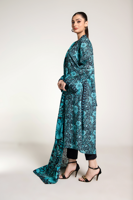 PRINTED SLUB KHADDAR 2 PCS (UNSTITCHED)