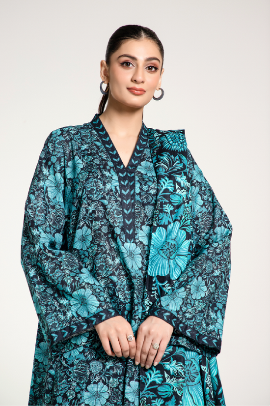 PRINTED SLUB KHADDAR 2 PCS (UNSTITCHED)