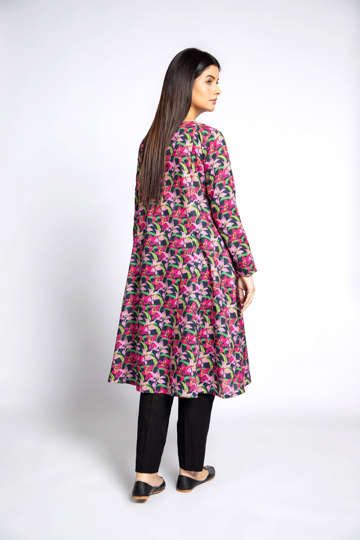 PRET PRINTED  SLUB KHADDAR  1 PCS