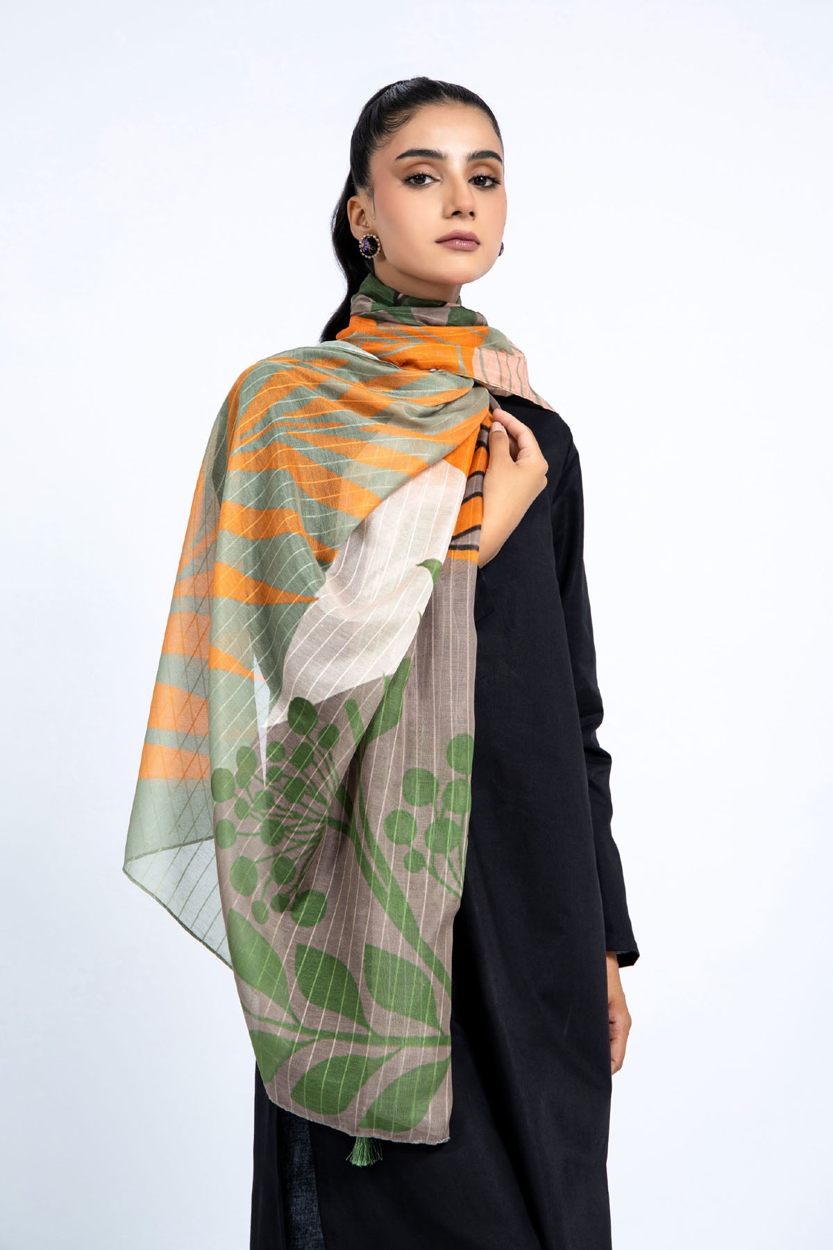 PRINTED SLUB MONARK STOLER