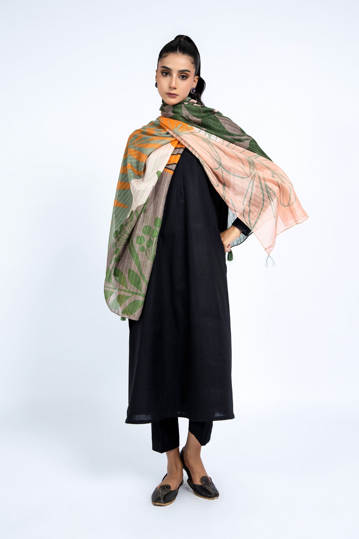 PRINTED SLUB MONARK STOLER