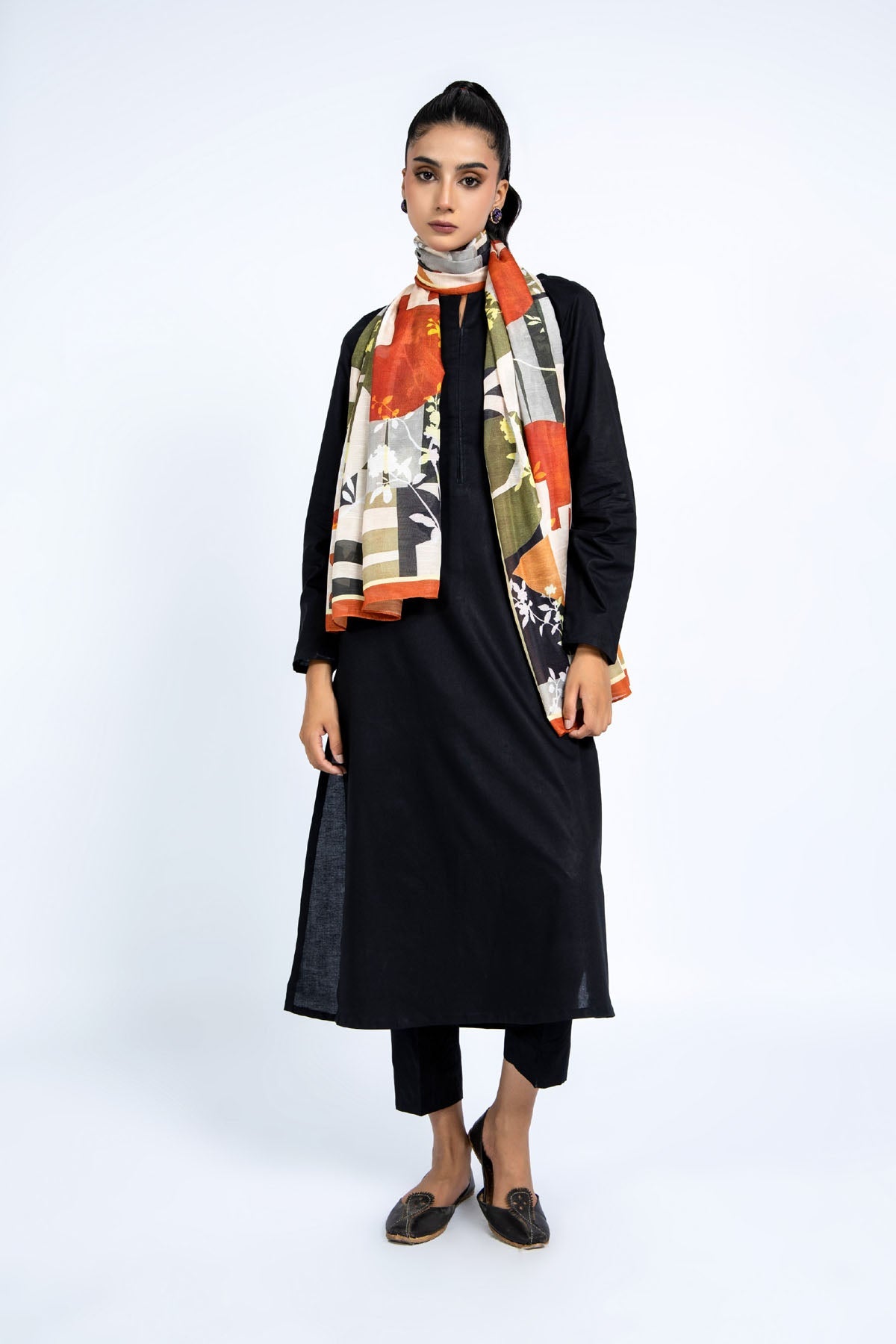 PRINTED SLUB MONARK STOLER
