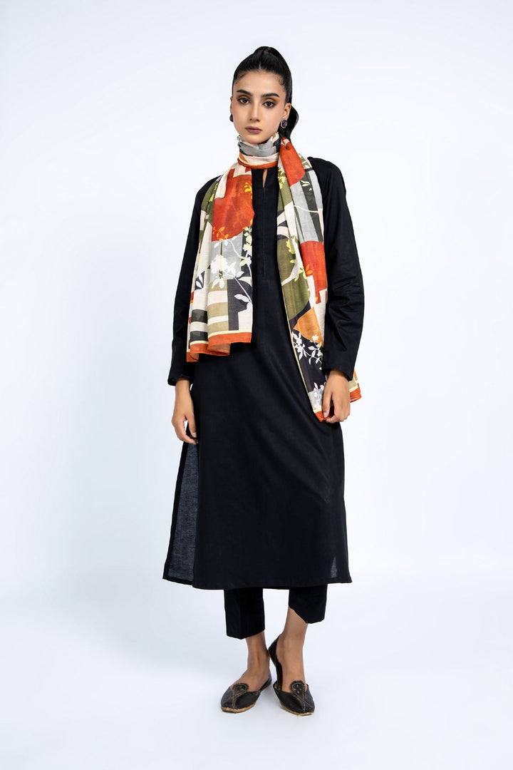 PRINTED SLUB MONARK STOLER