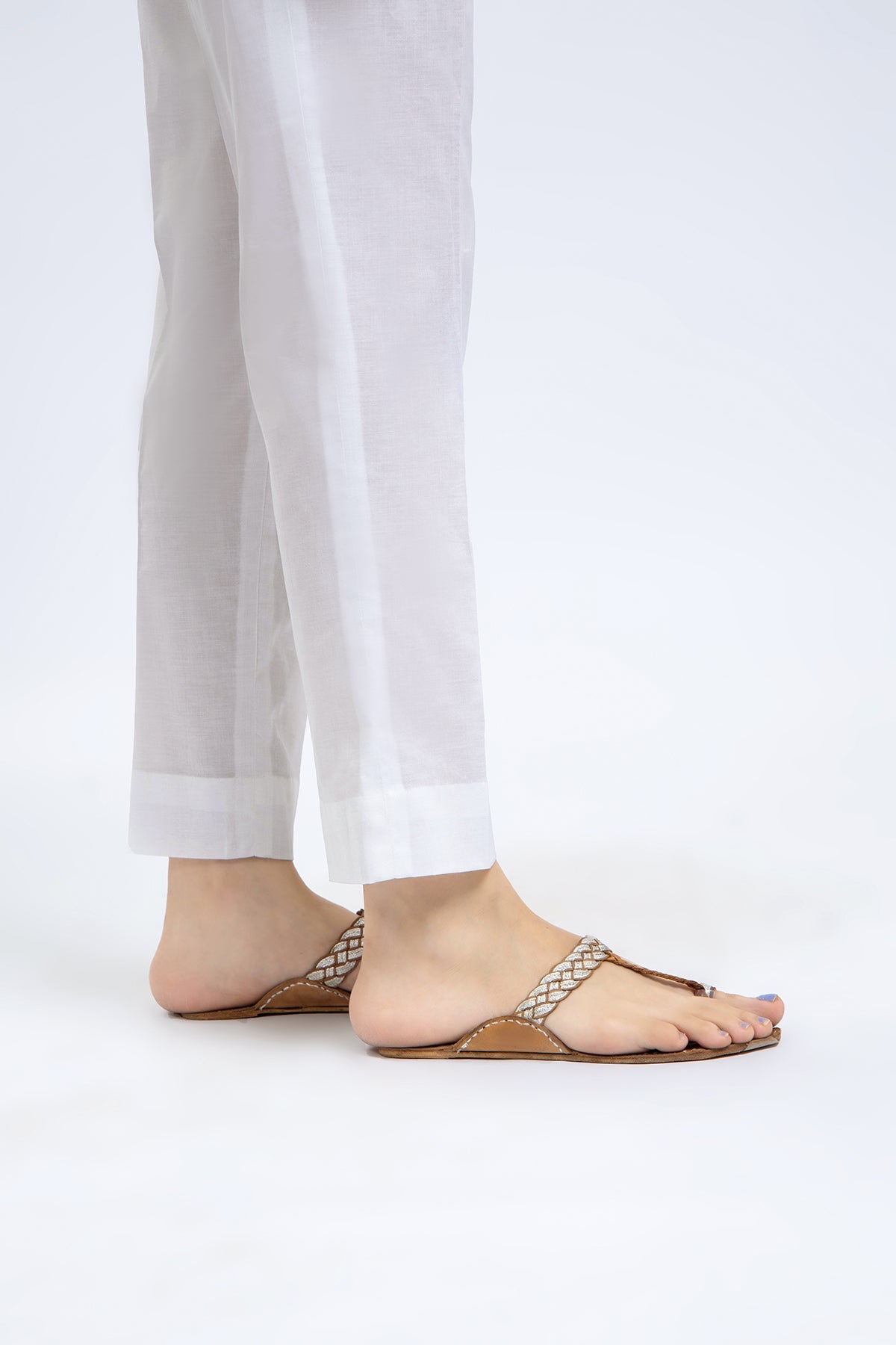 PLAIN CAMBRIC TROUSER