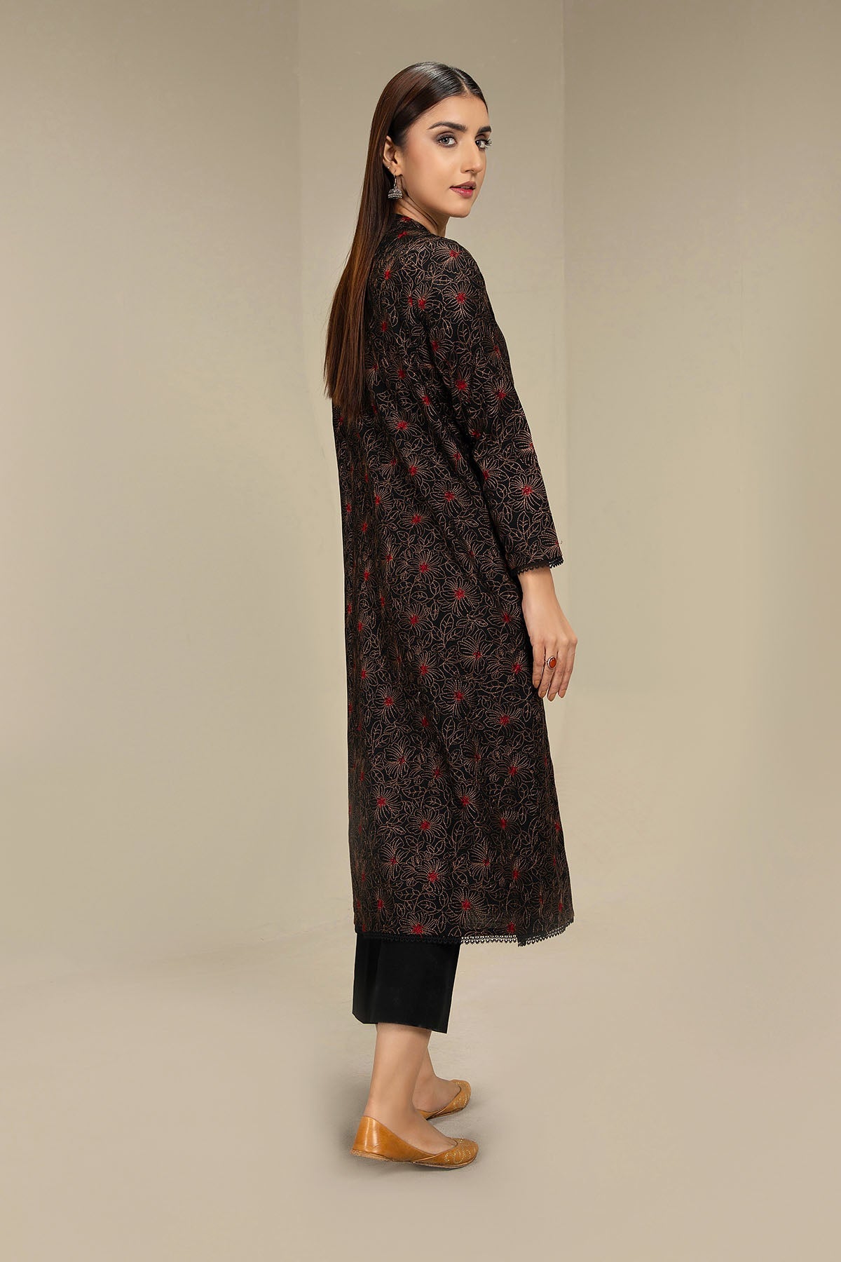 EMBROIDERED  KHADAR 2PCS (UNSTITCHED)