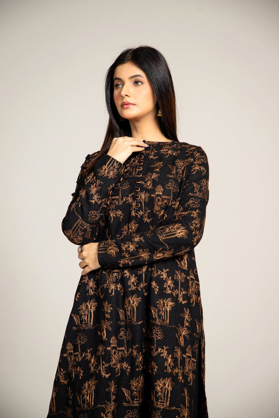 EMBROIDERED COTTON KARANDI  2 PCS (UNSTITCHED)