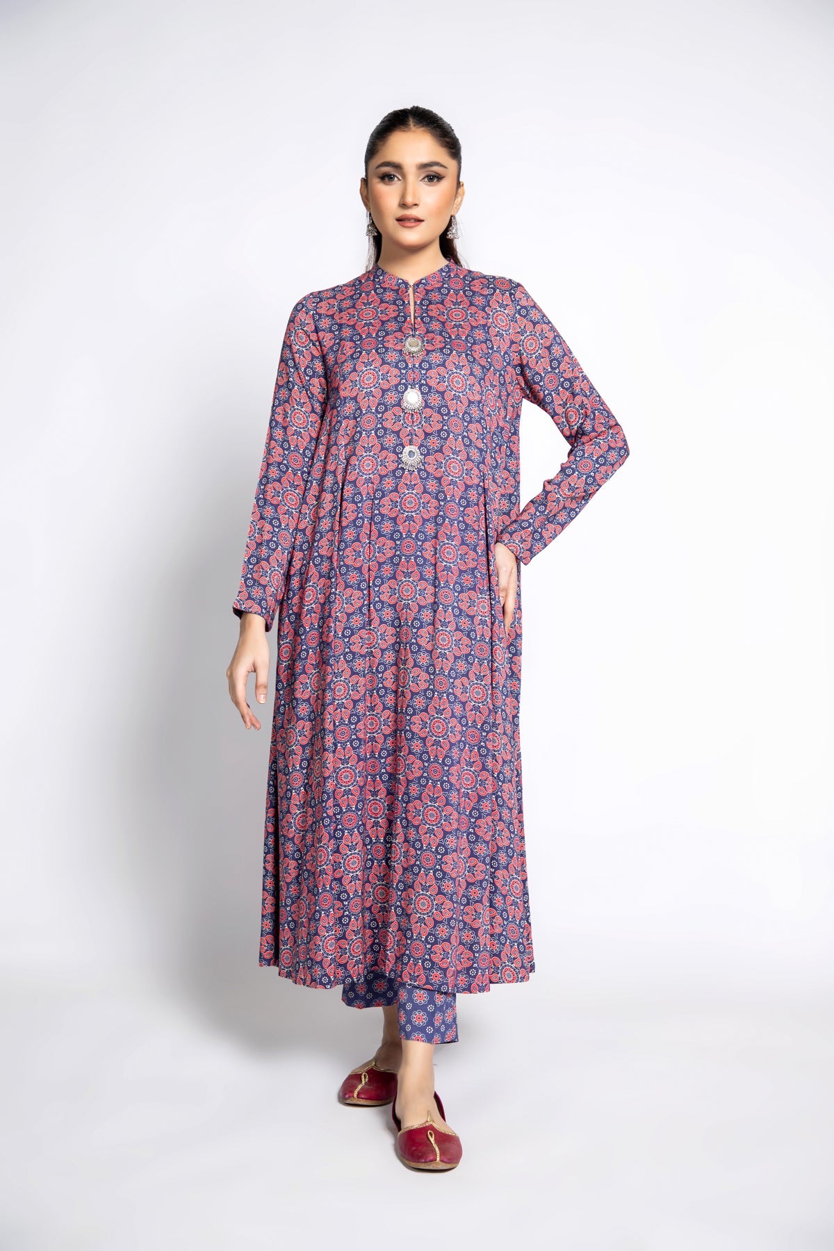 PRINTED LINEN 2 PCS (UNSTITCHED)