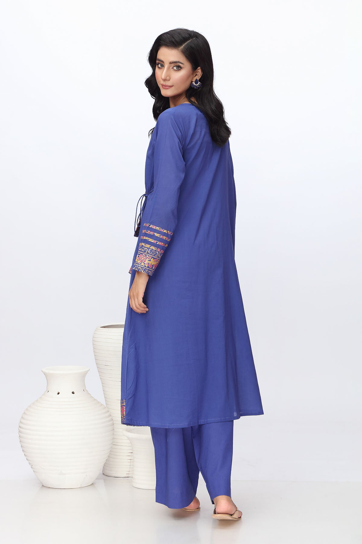 BLOCK PRINTED PRET 2 PCS