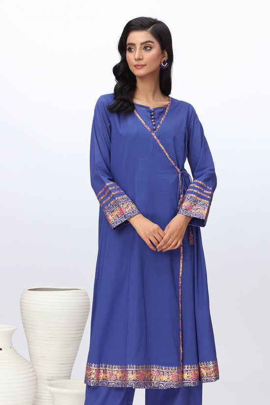 BLOCK PRINTED PRET 2 PCS